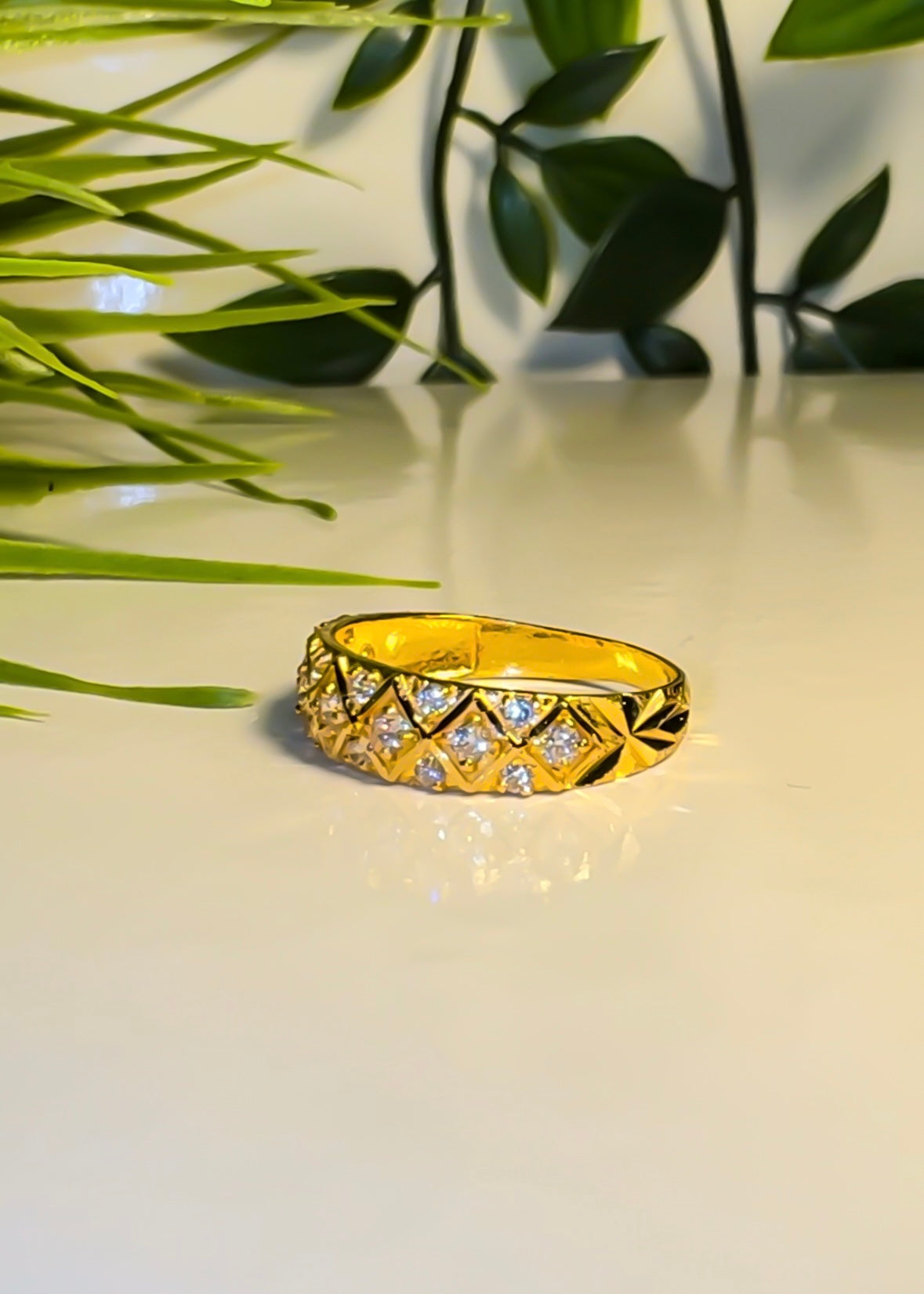 22ct Gold ‘Nada’ Band Ring