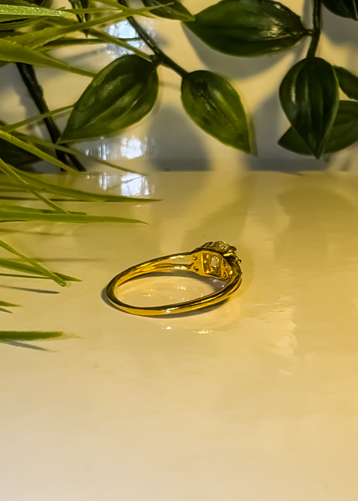 22ct Gold “Saphira” Ring