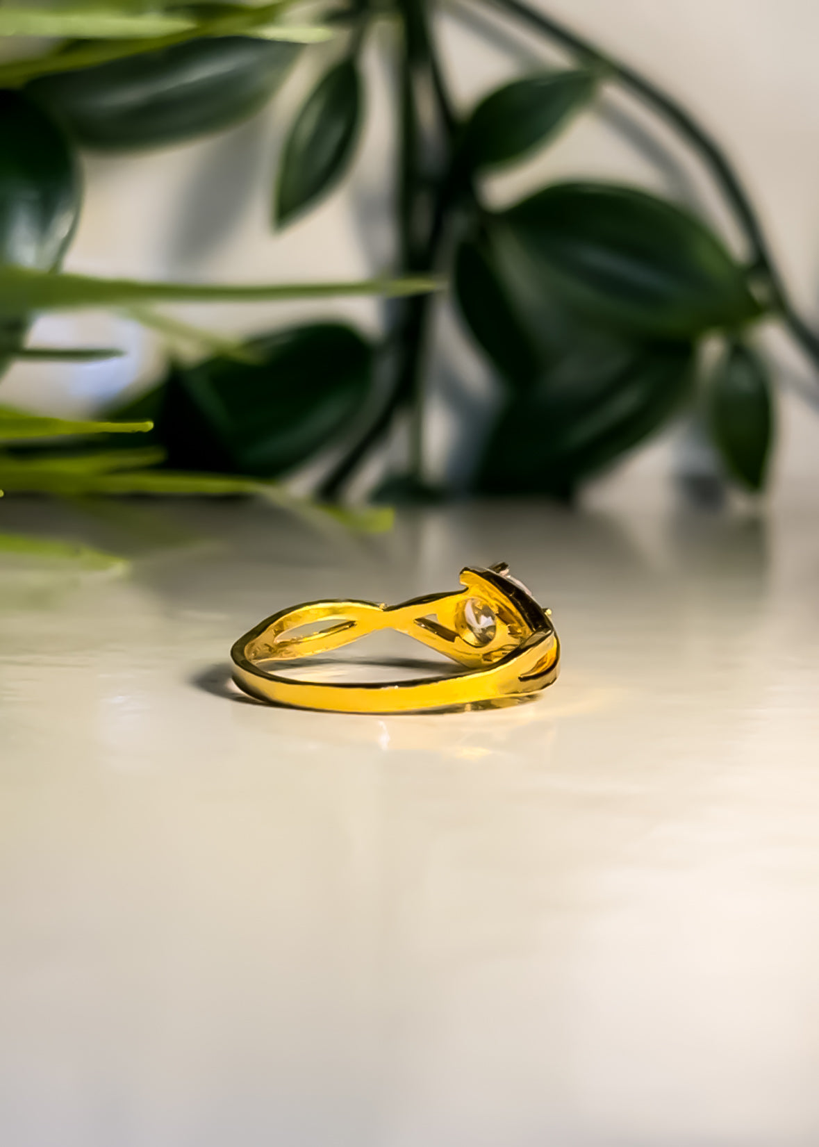 22ct Gold Twist “Naila” Ring