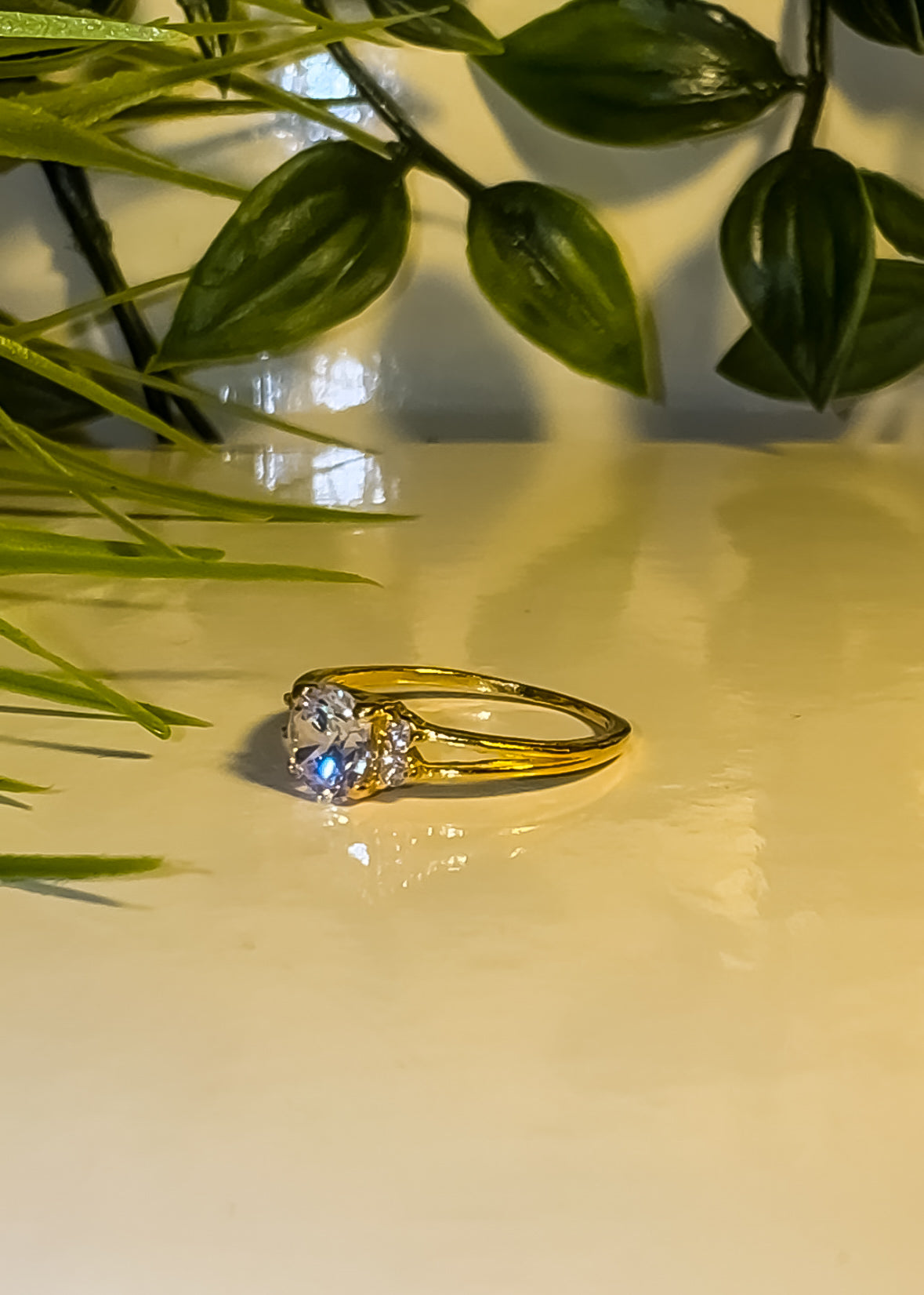 22ct Gold “Saphira” Ring