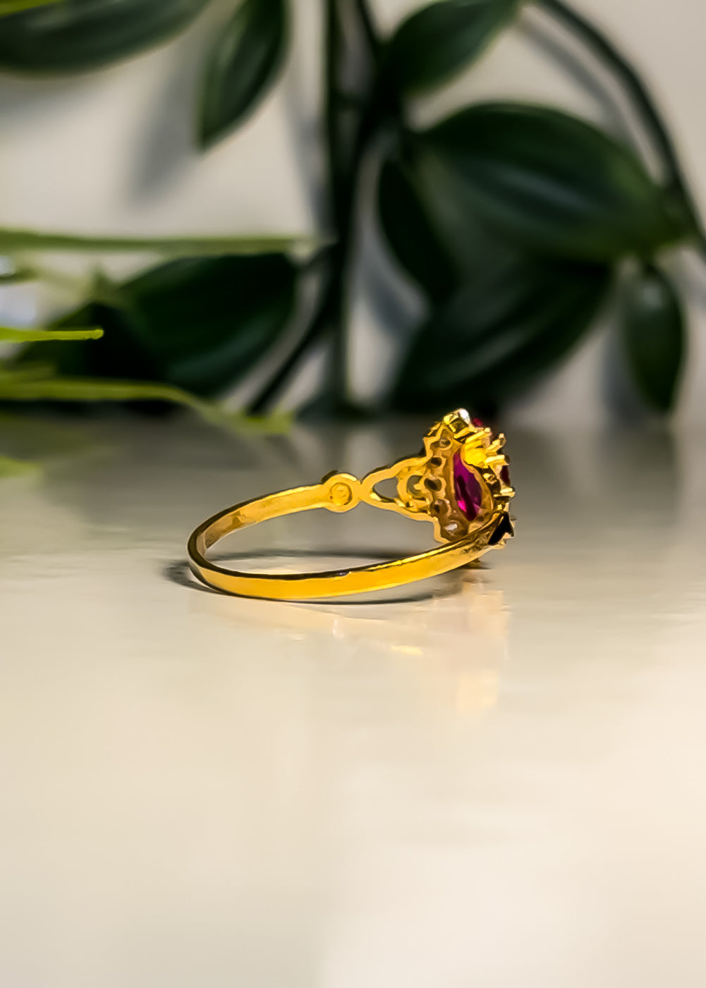 22ct Gold Marquise design “Falaq” Ring