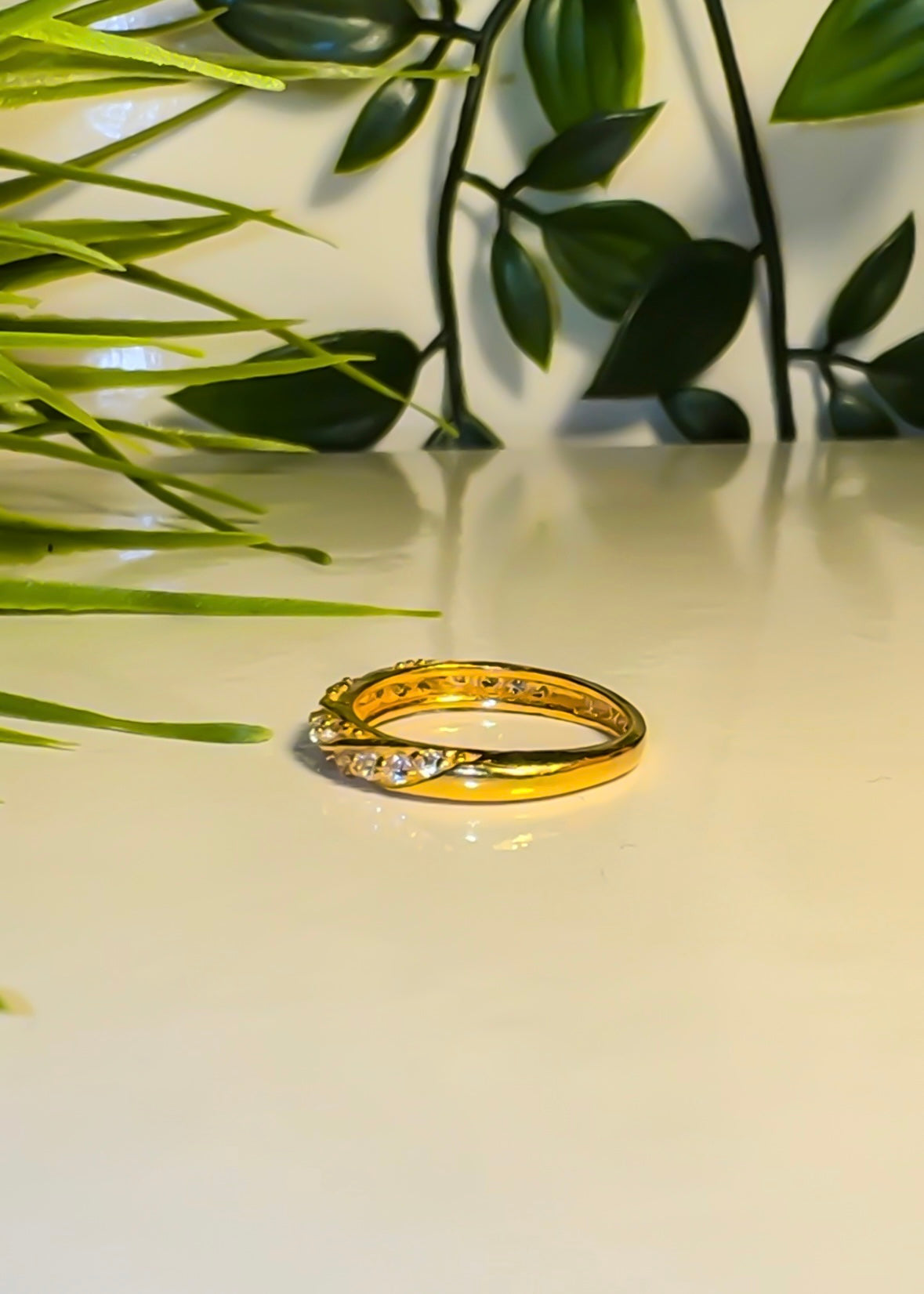 22ct Gold ‘Aashi’ Band Ring