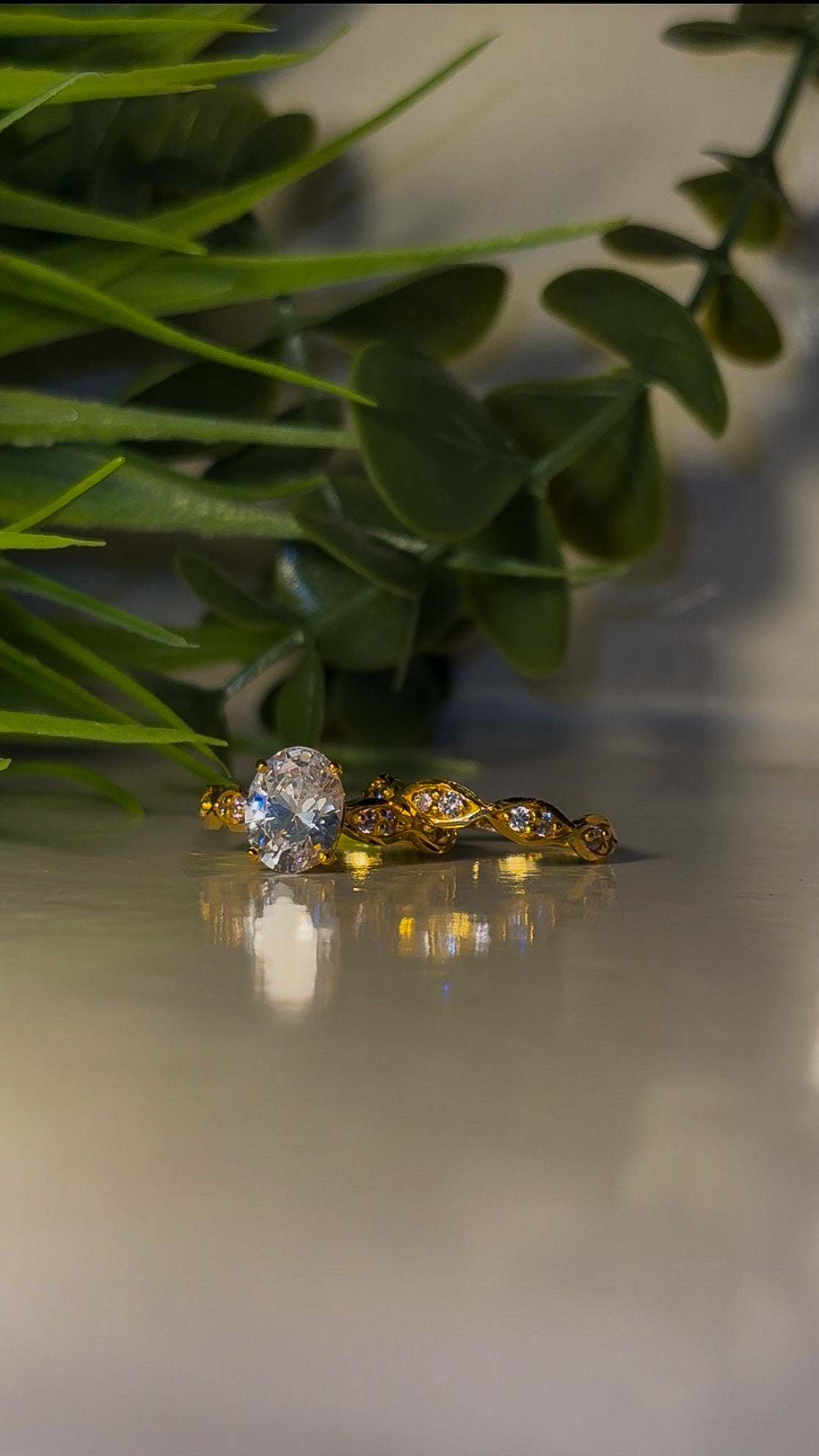 22ct Gold 'Inara Double' Wedding Ring Set
