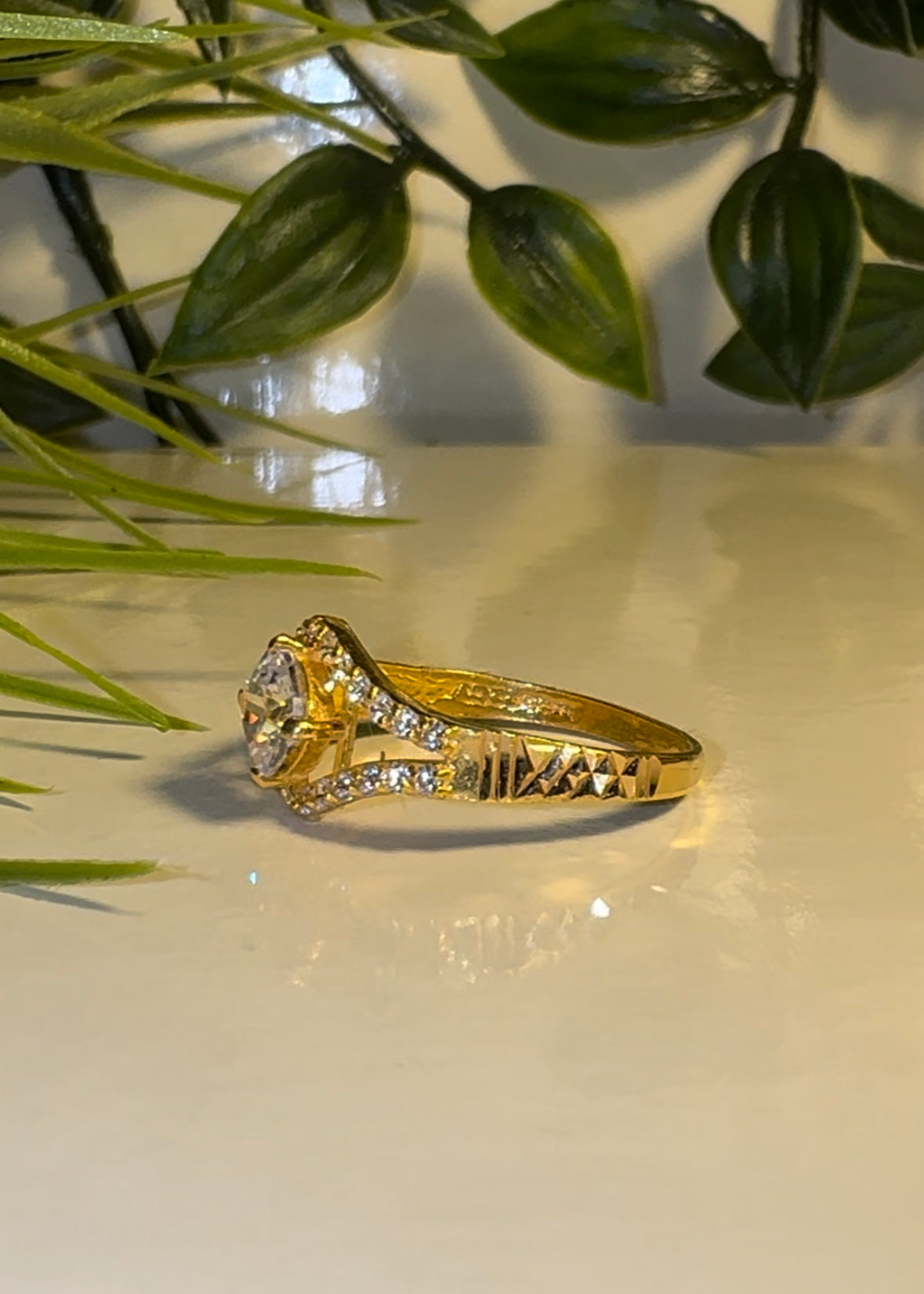 22ct Gold “Ayesha” Ring