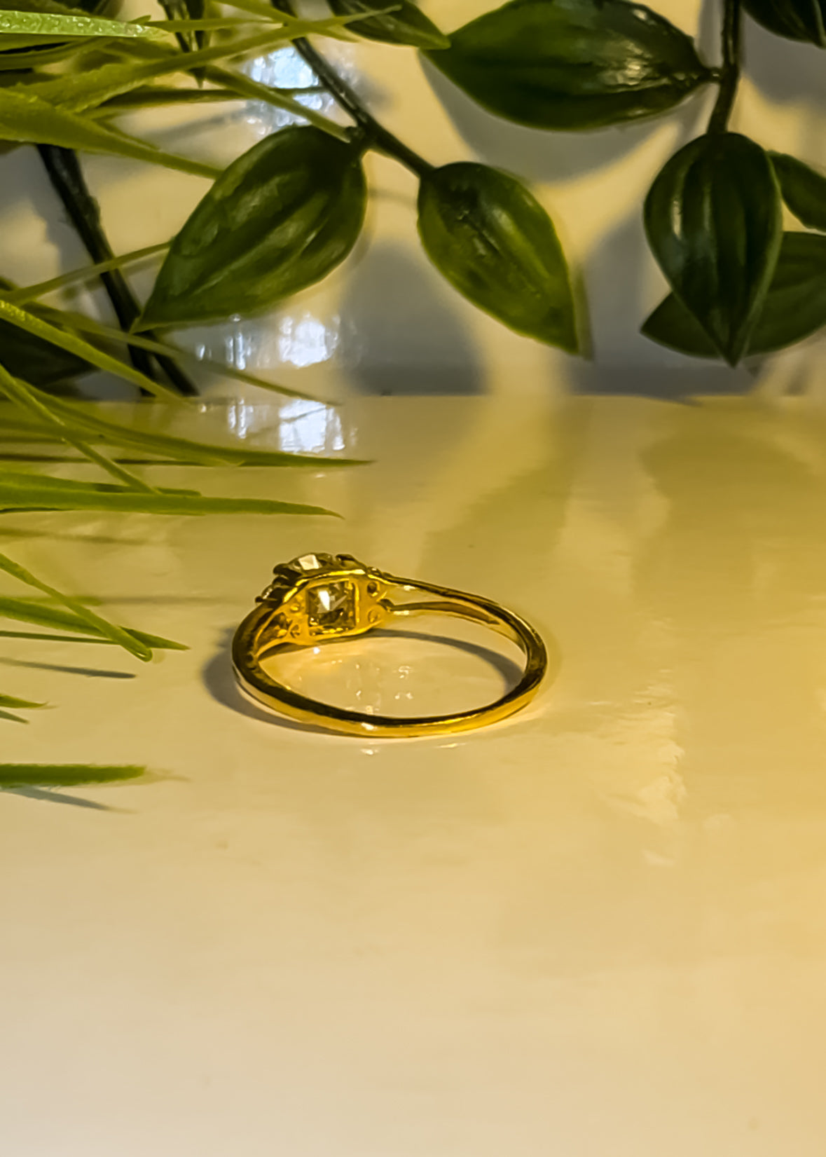 22ct Gold “Saphira” Ring