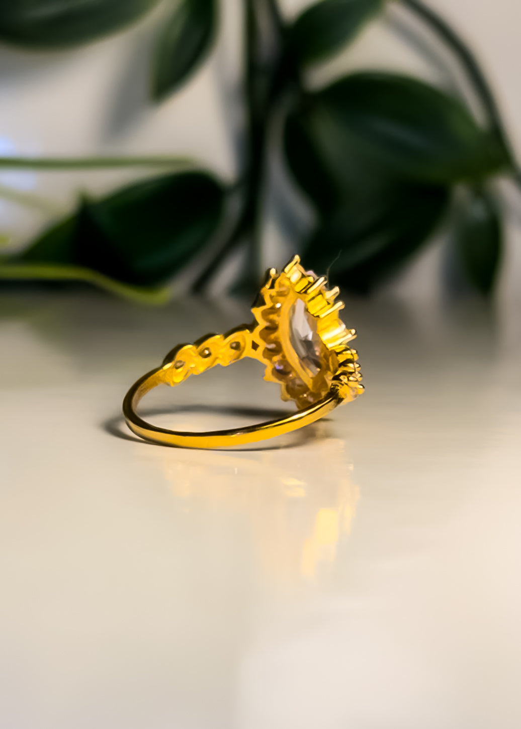 22ct Gold Marquise design “Isla” Ring