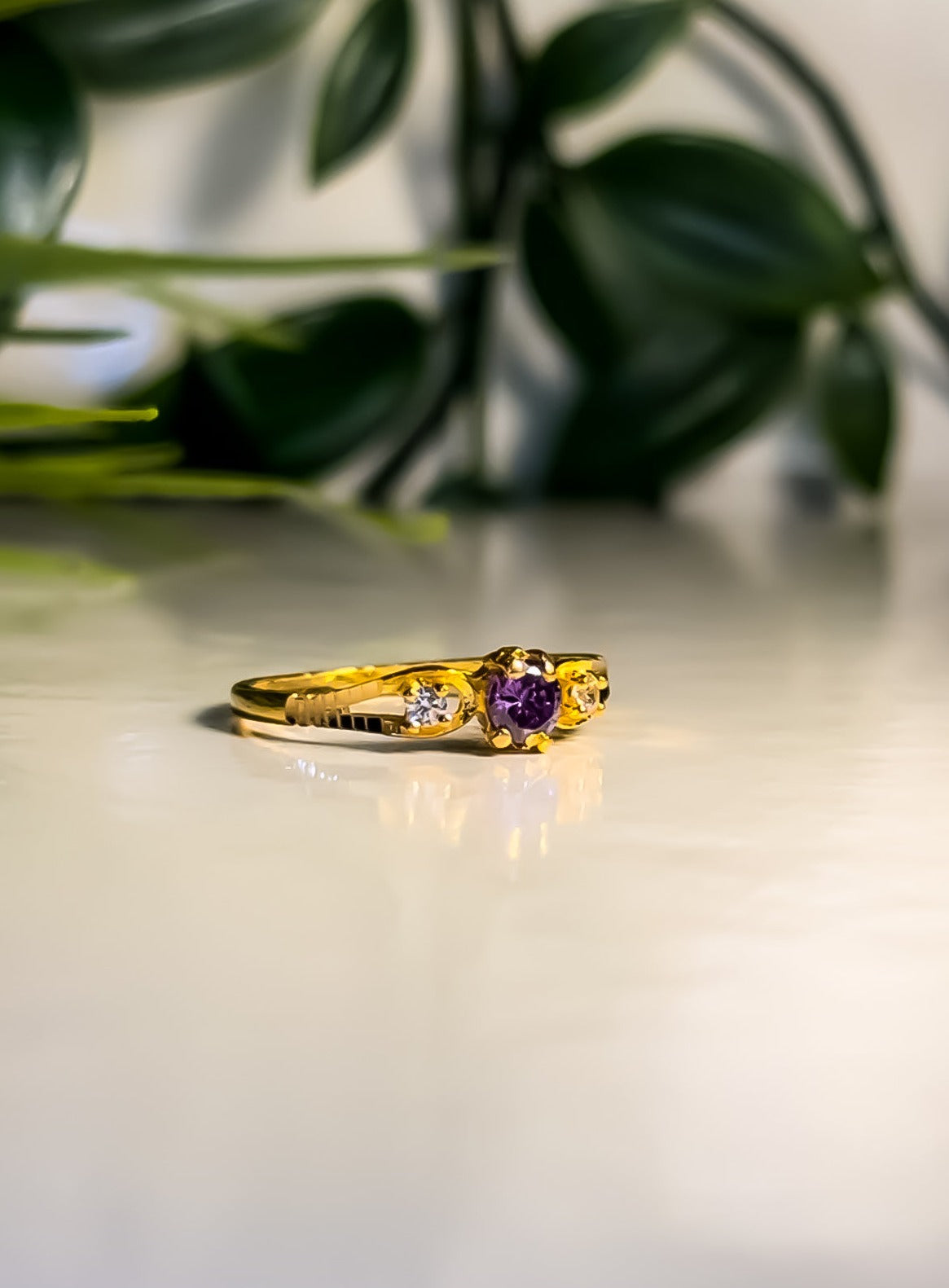 22ct Gold “Alia” Ring