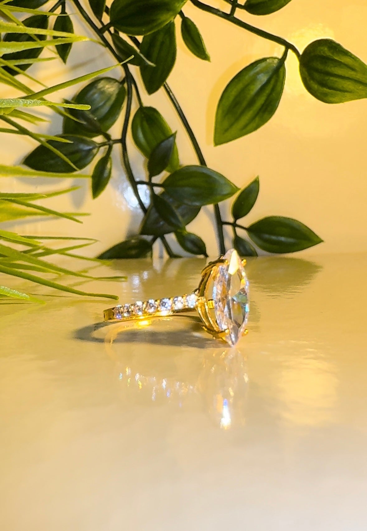 22ct Gold Marquise "Kiara" Ring