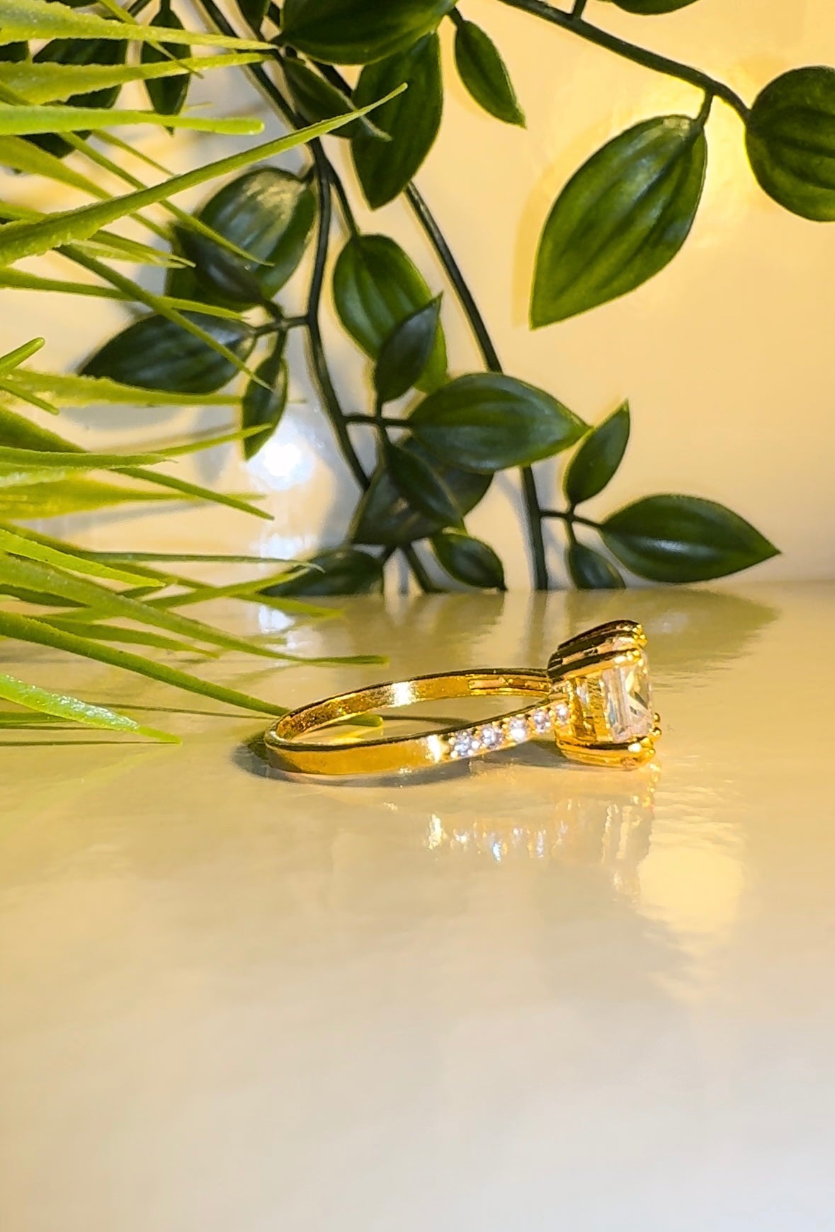 22ct Gold Lightweight "Maya" Ring