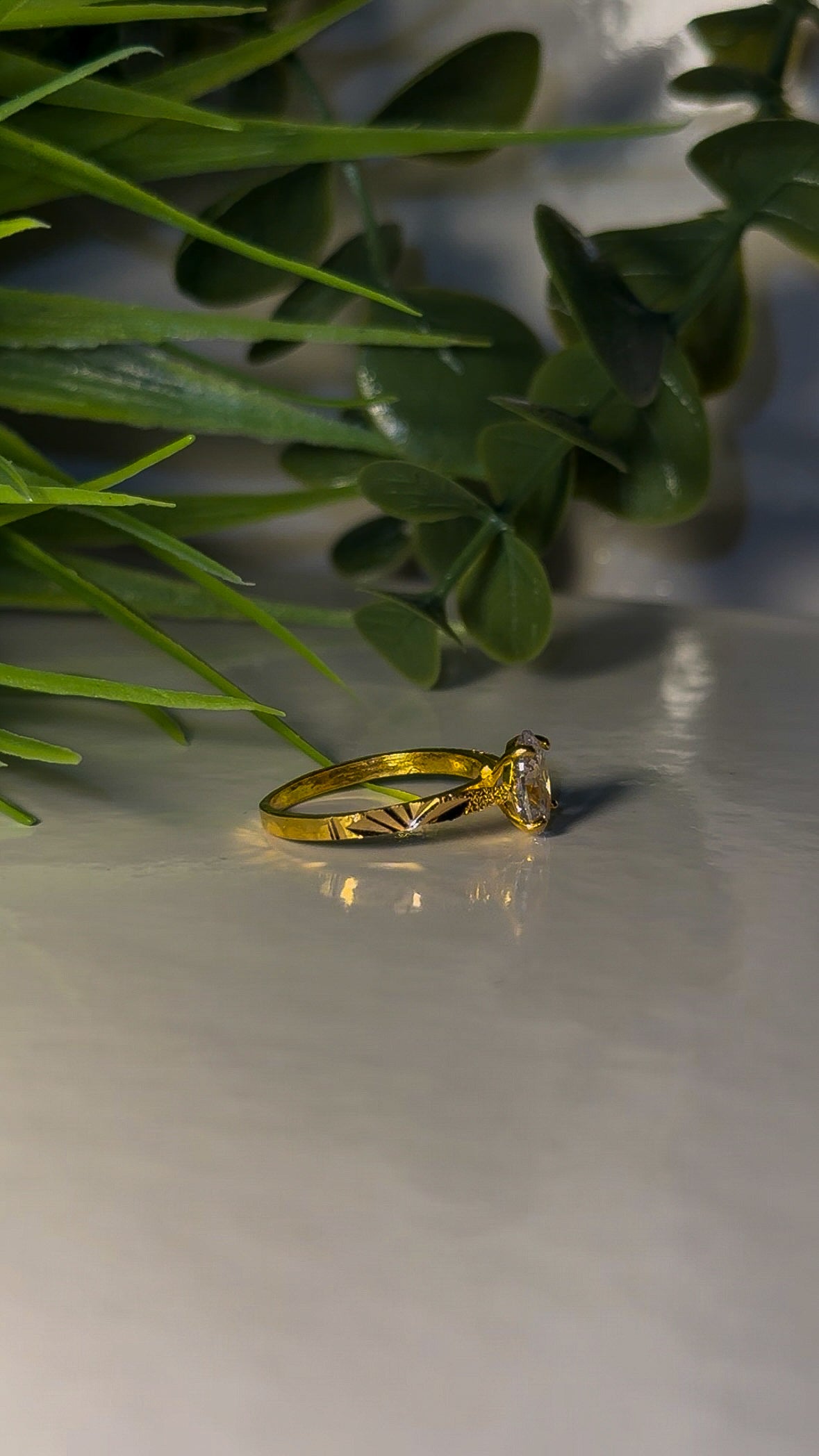 22ct Gold Oval ‘Tali’ Ring