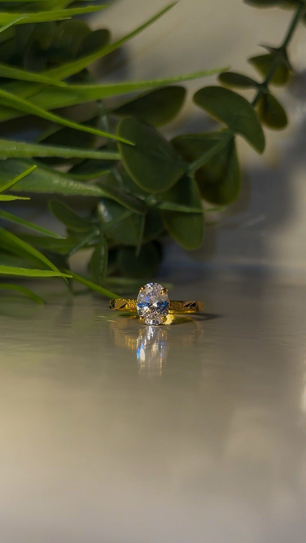 22ct Gold Oval ‘Tali’ Ring