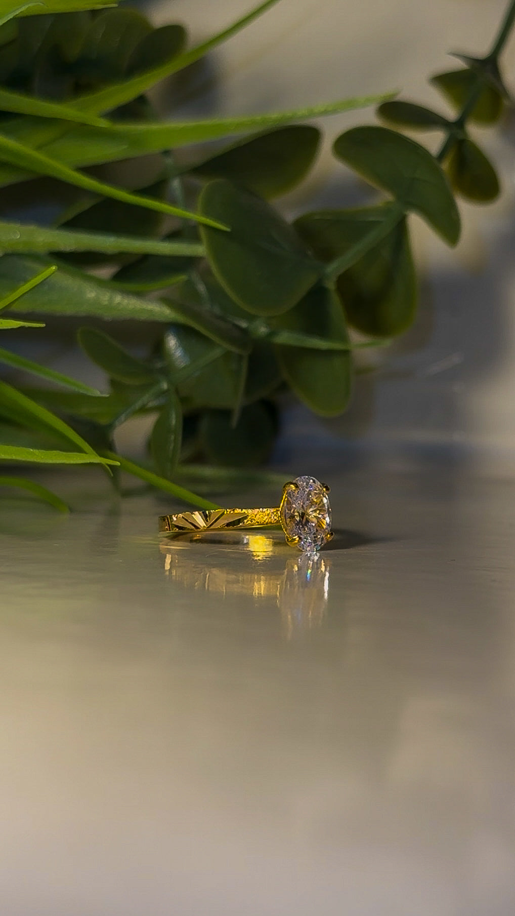 22ct Gold Oval ‘Tali’ Ring