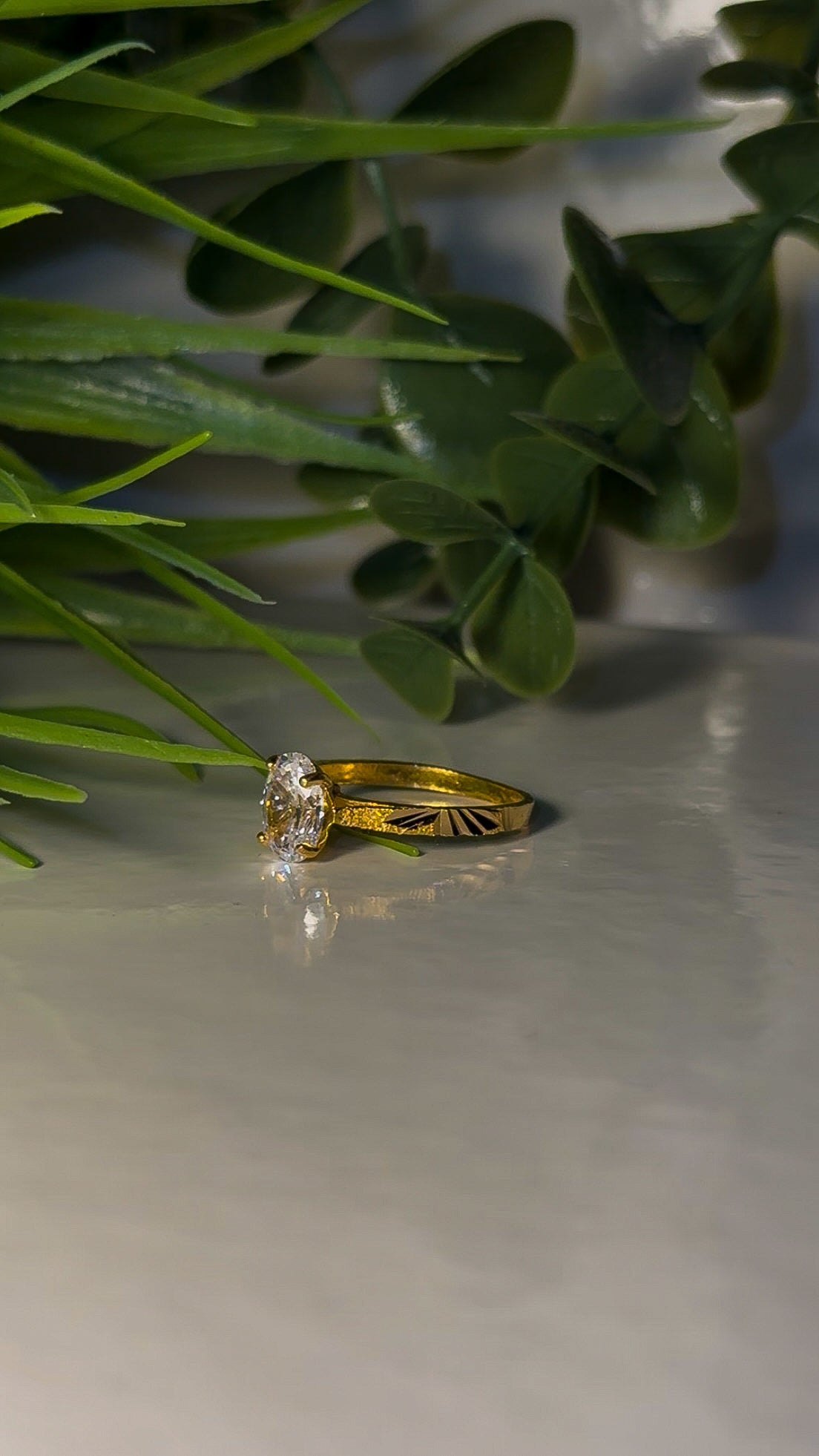 22ct Gold Oval ‘Tali’ Ring