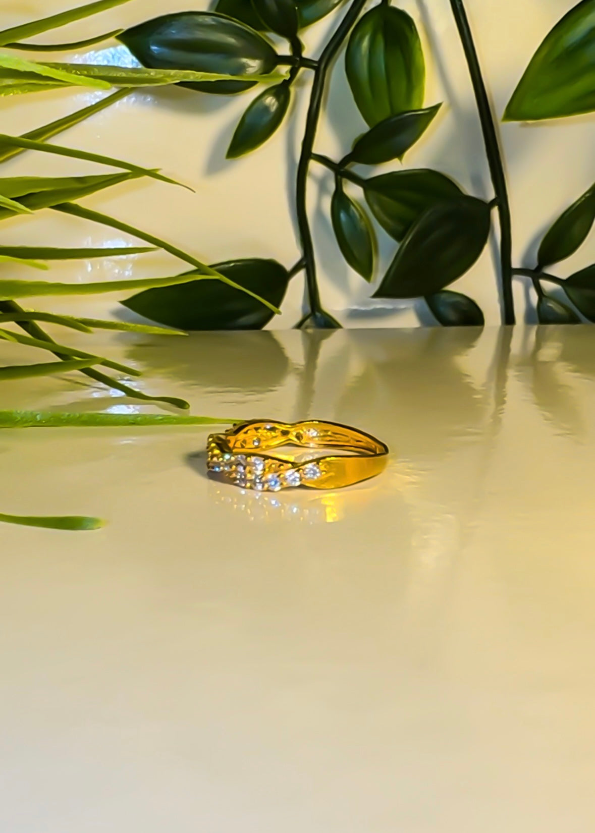 22ct Gold ‘Ora’ Twist Ring