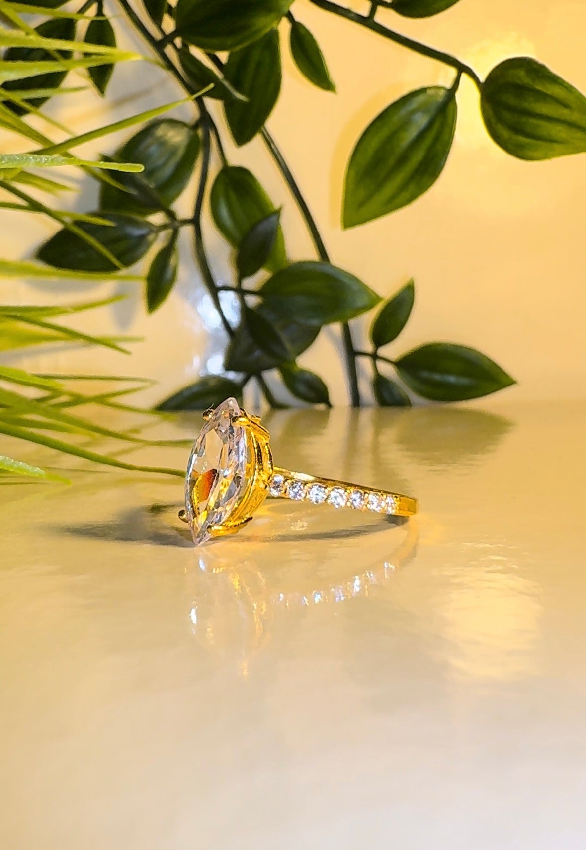 22ct Gold Marquise "Kiara" Ring